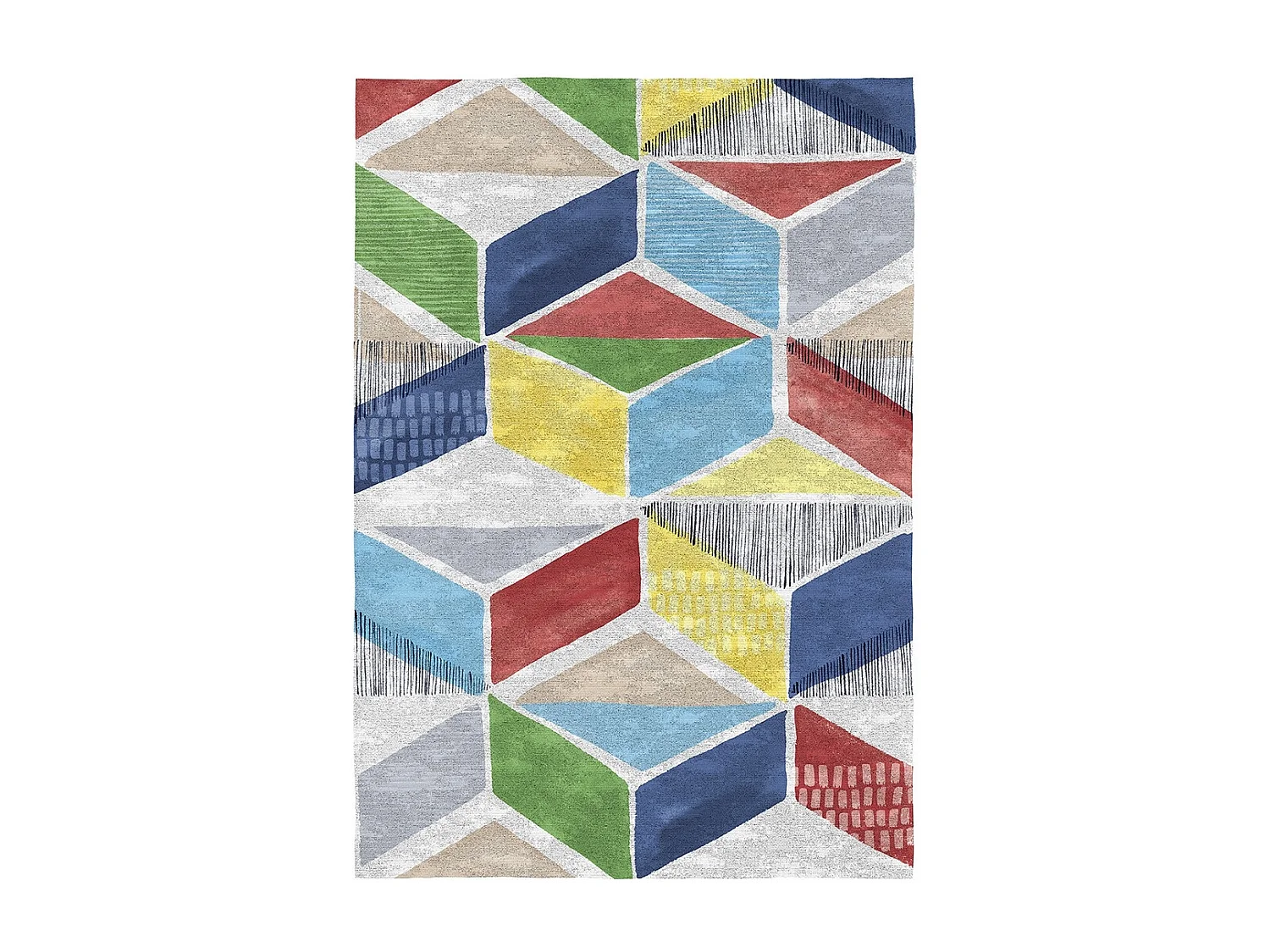 Tapete multicolor Rodier Alika