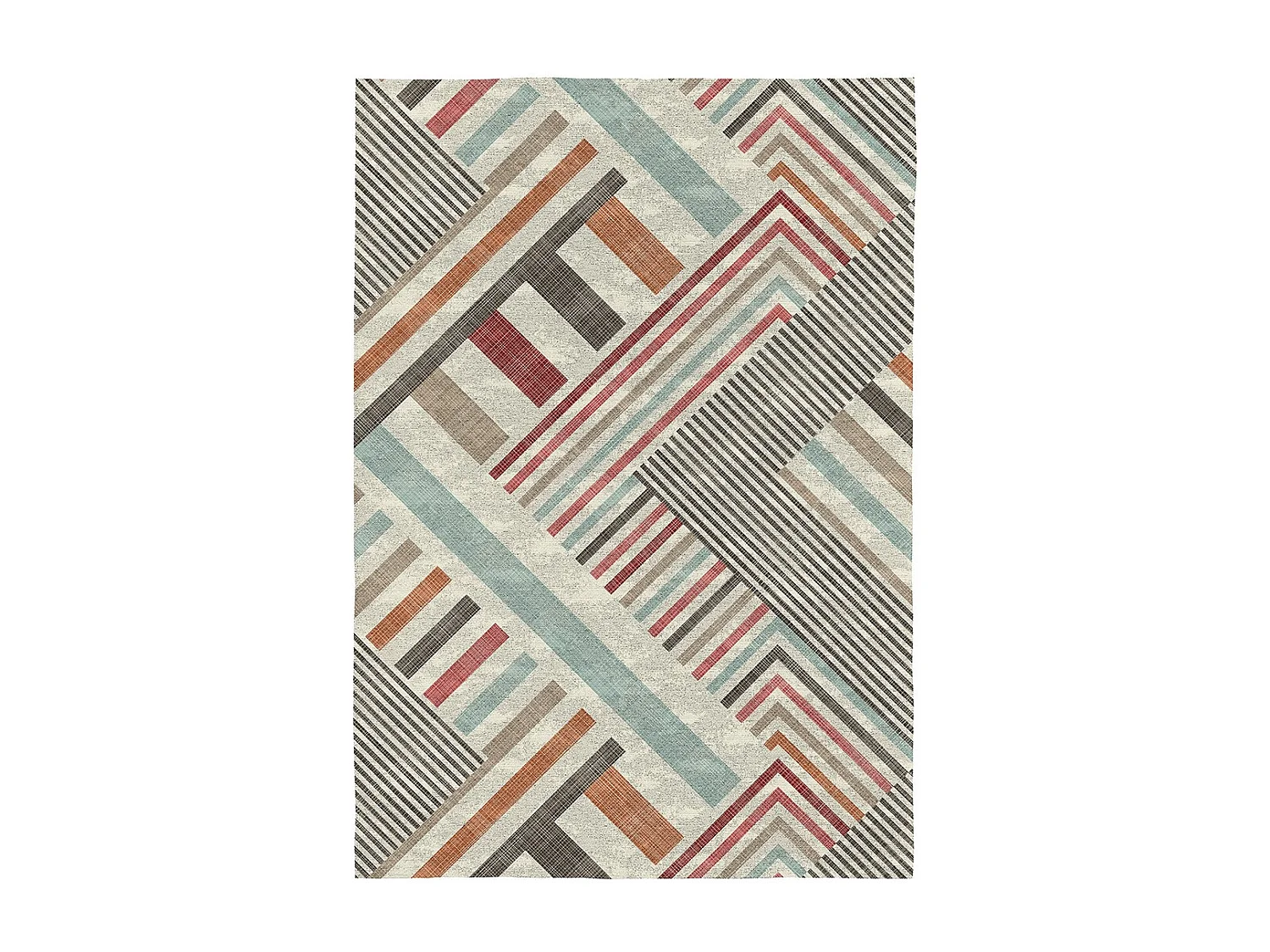 Tapis Rodier Blok multicolore 160x230 cm