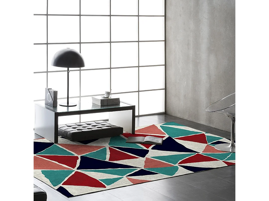 Veelkleurig Rodier Adame vloerkleed 140x200 cm