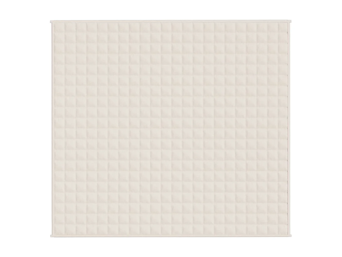 Couverture lestée Crème clair 200x230 9 kg Tissu