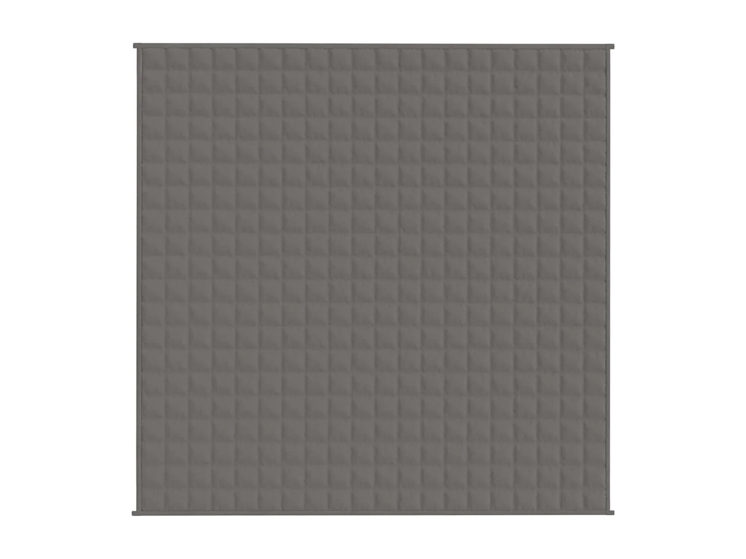 Couverture lestée Gris 200x200 9 kg Tissu