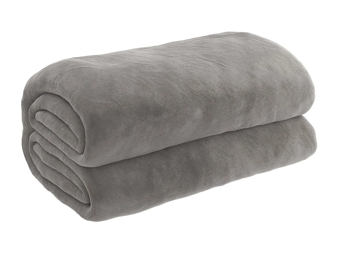 Couverture lestée avec housse Gris 122x183 9 kg Tissu