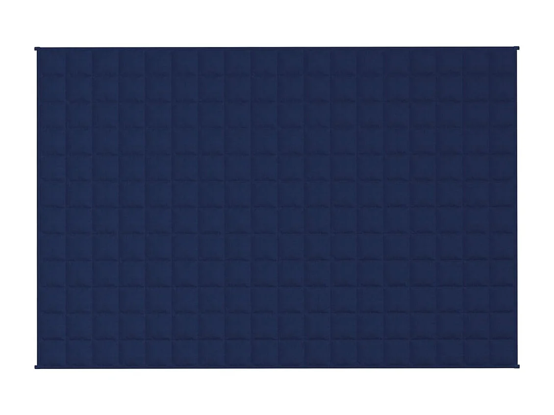 Couverture lestée Bleu 120x180 5 kg Tissu