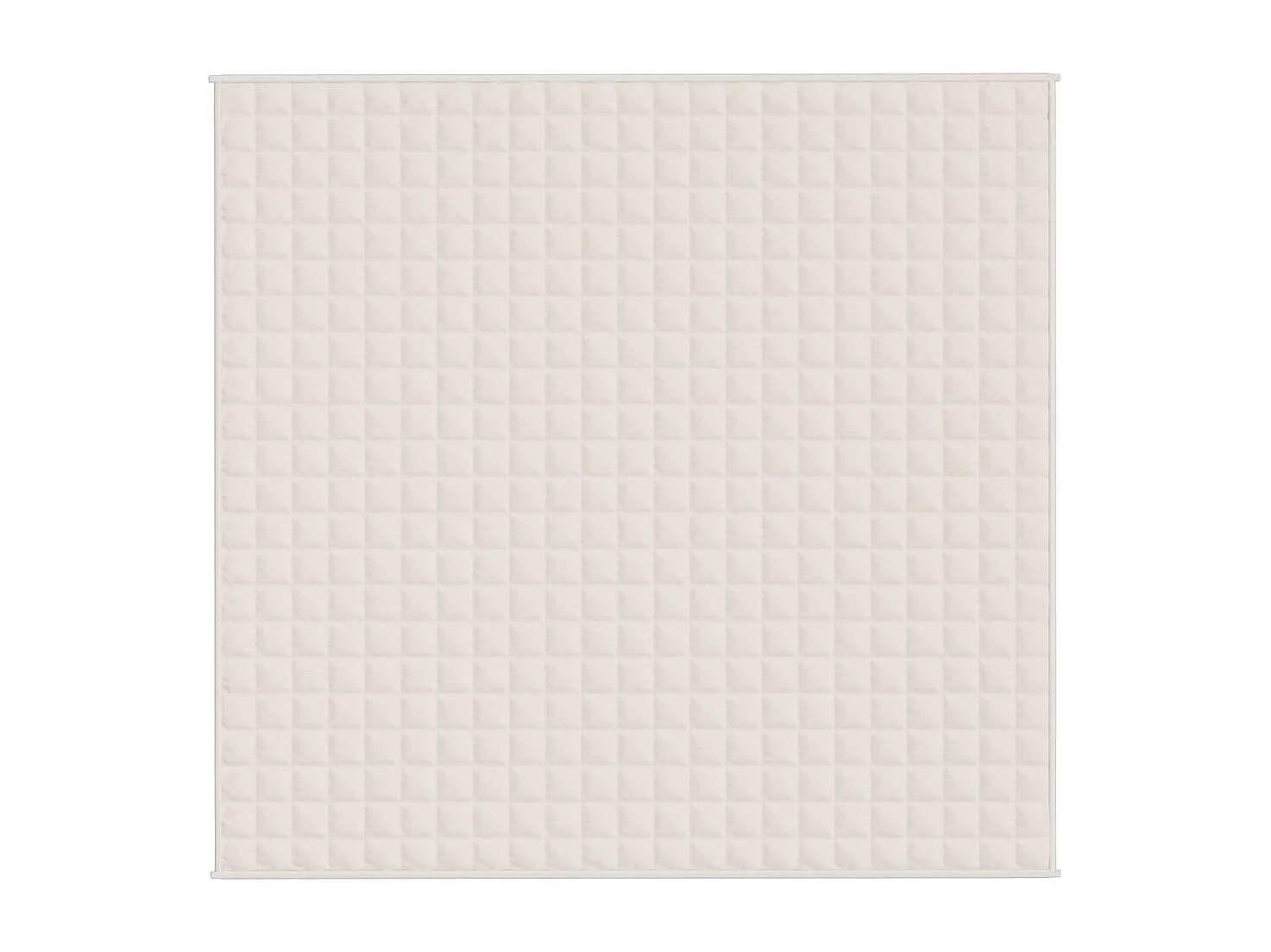 Couverture lestée Crème clair 220x230 11 kg Tissu