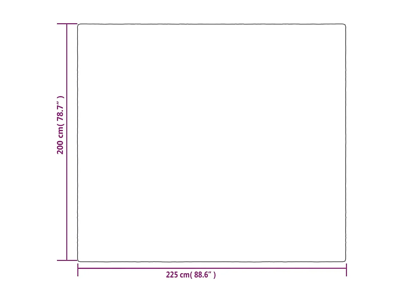 Couverture lestée avec housse Gris 200x225 13 kg Tissu