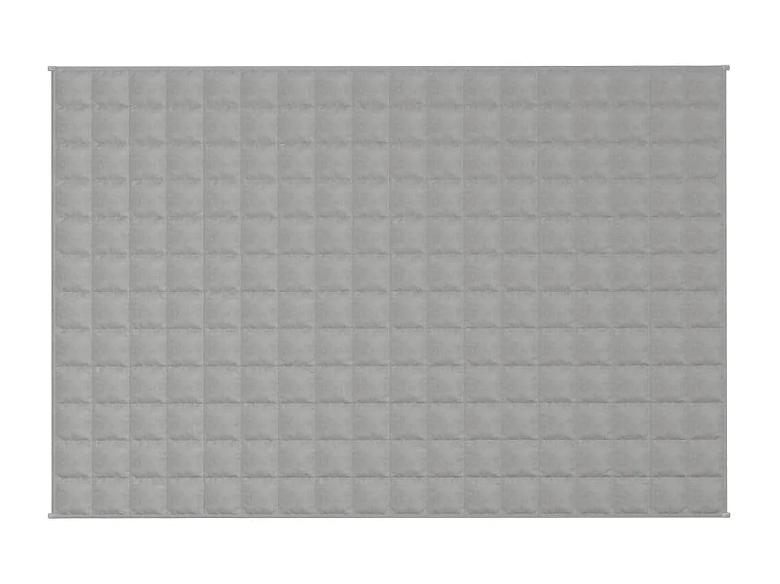 Couverture lestée Gris 120x180 5 kg Tissu