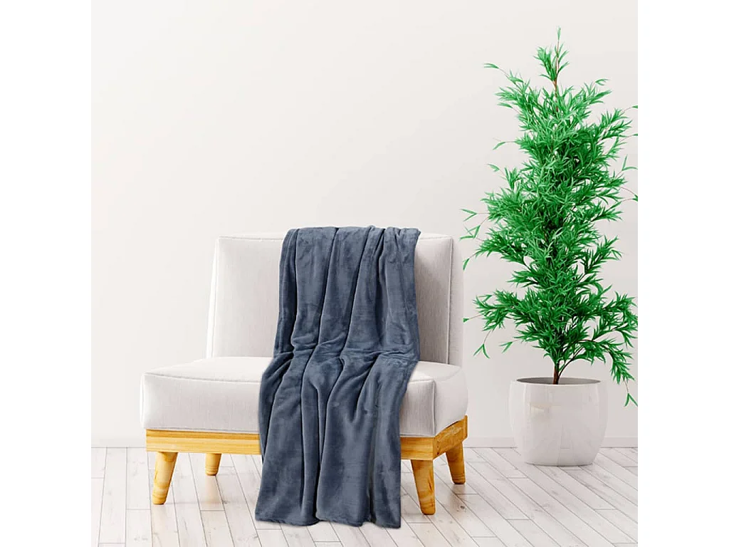 Couverture gris ultime 130x170 polyester