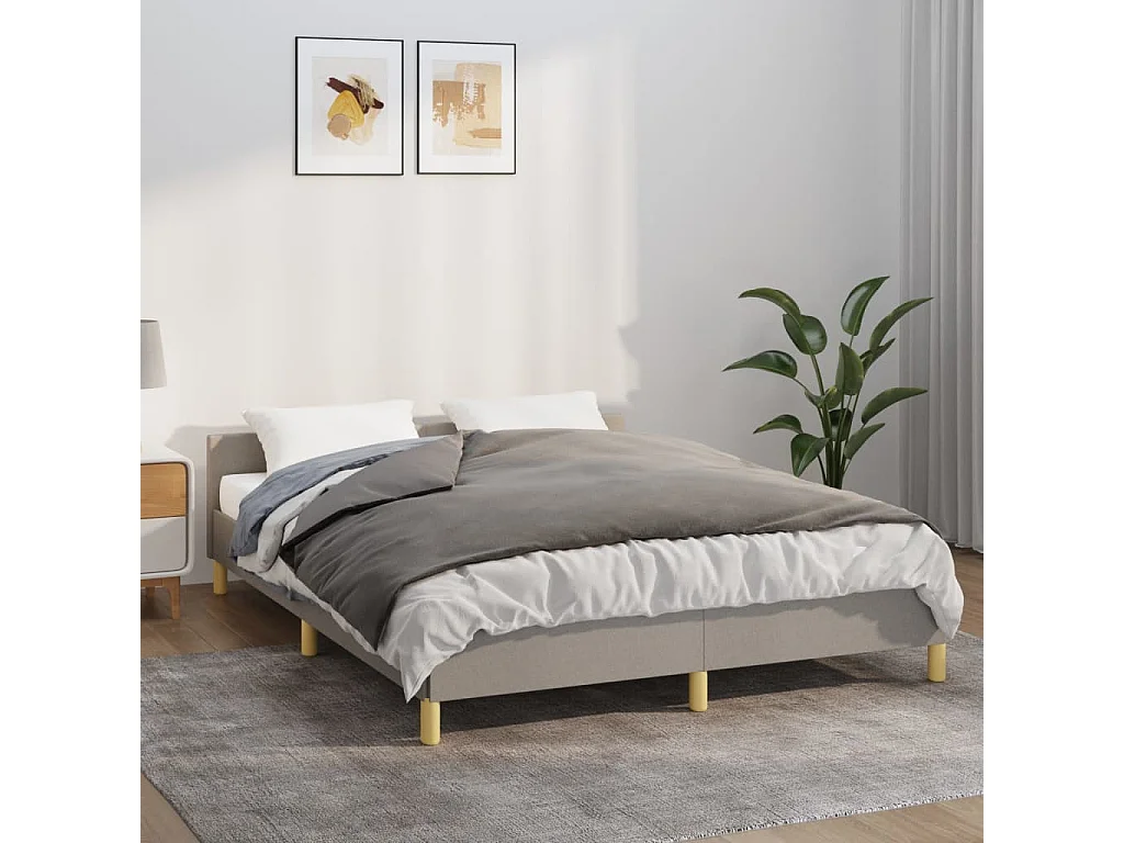 Couverture lestée avec housse Gris 135x200 10 kg Tissu