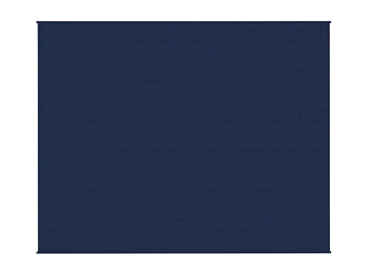 Couverture lestée Bleu 235x290 11 kg Tissu