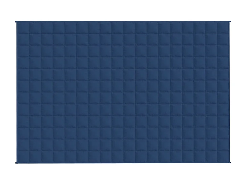 Couverture lestée Bleu 120x180 5 kg Tissu
