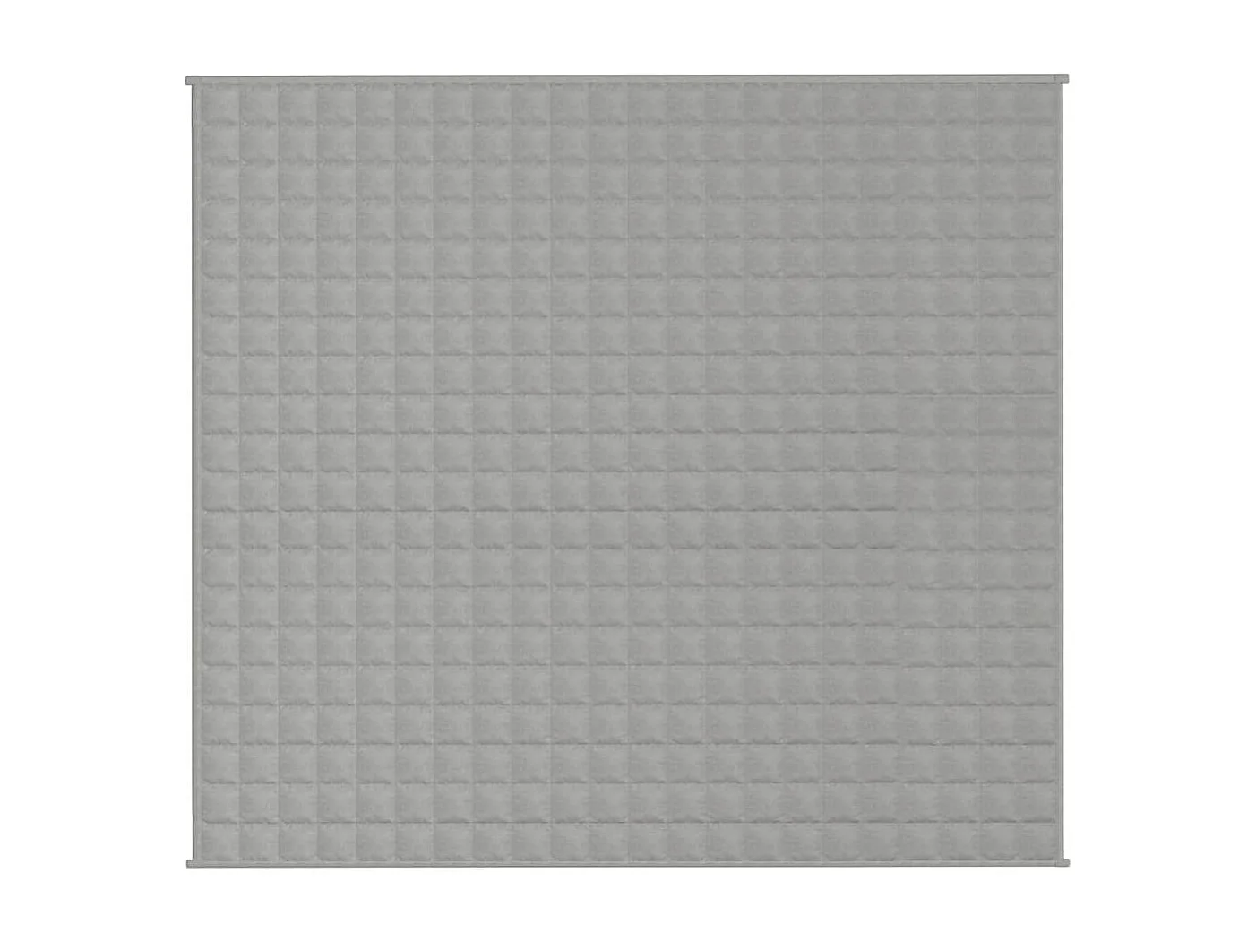 Couverture lestée Gris 200x230 9 kg Tissu