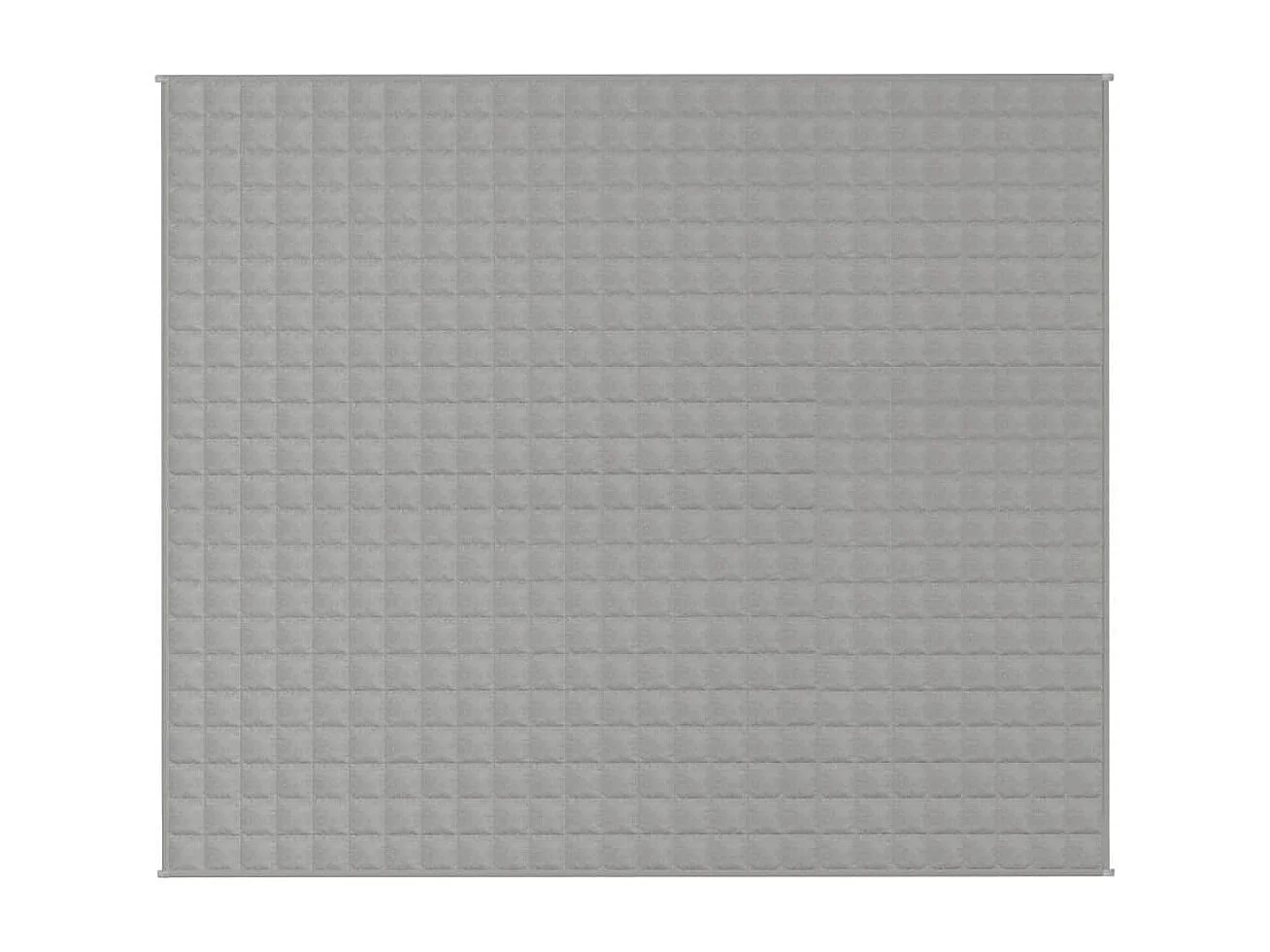 Couverture lestée Gris 220x260 15 kg Tissu
