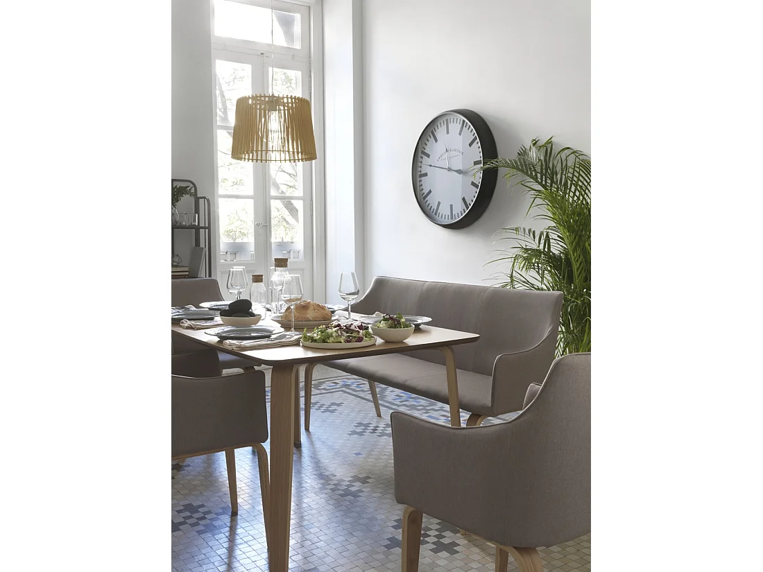 Sillón madera tapizado