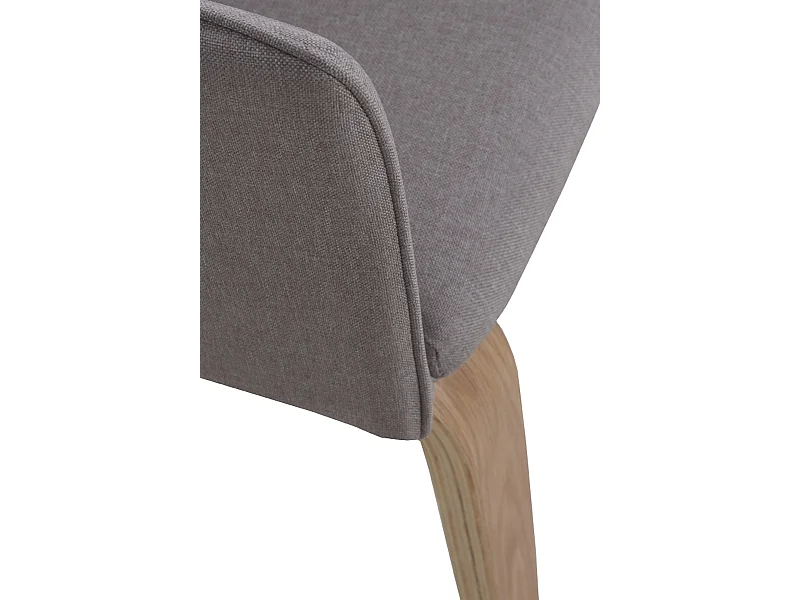 Sillón madera tapizado