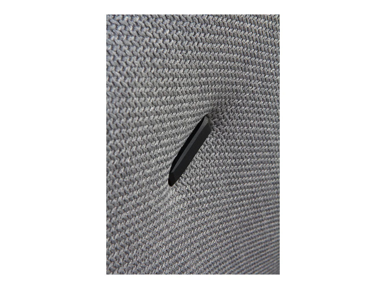Packung mit 4 zweifarbigen beige/grauen Polsterstühlen mit schwarzen Metallbeinen