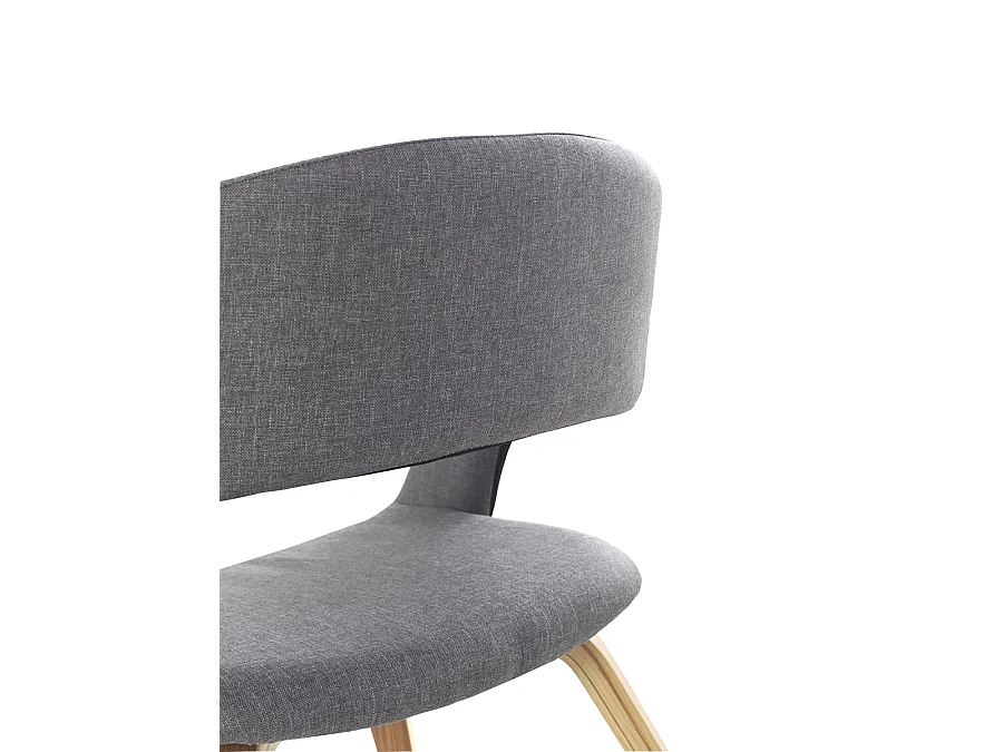 Pack 2 sillones tapizados en gris