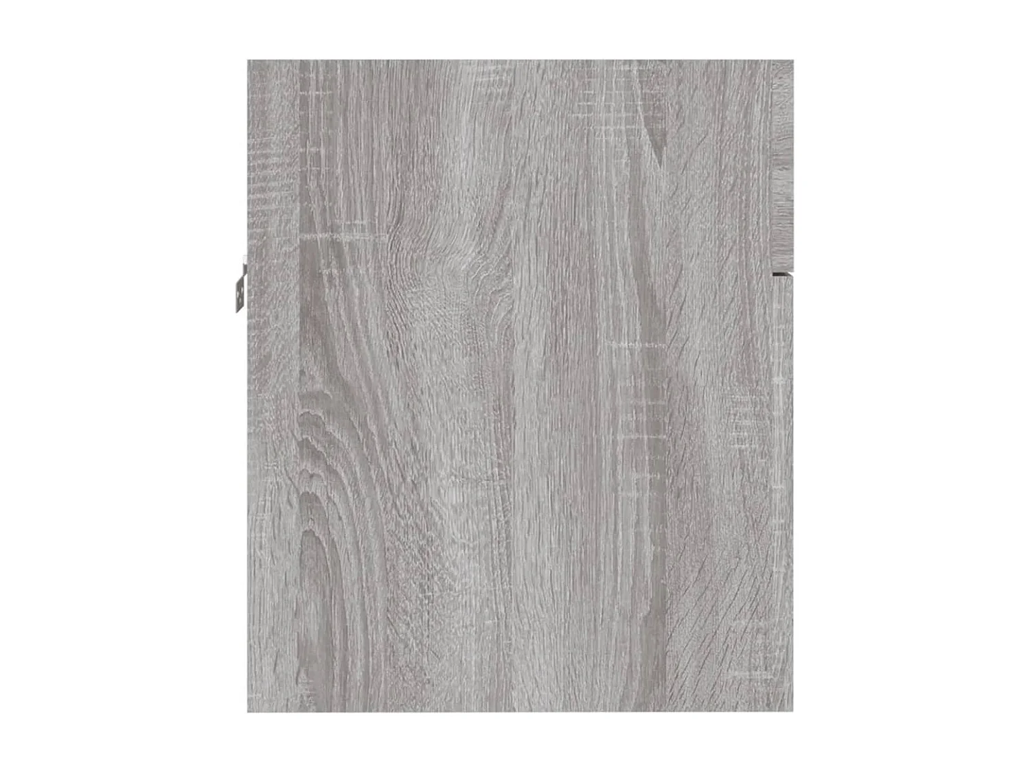 Ensemble de meubles de salle de bain 2 pcs Sonoma gris