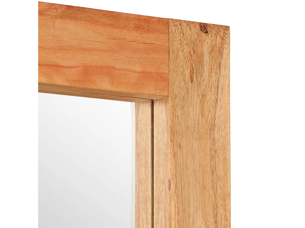 Ensemble de meubles de salle de bain 2 pcs bois massif d'acacia