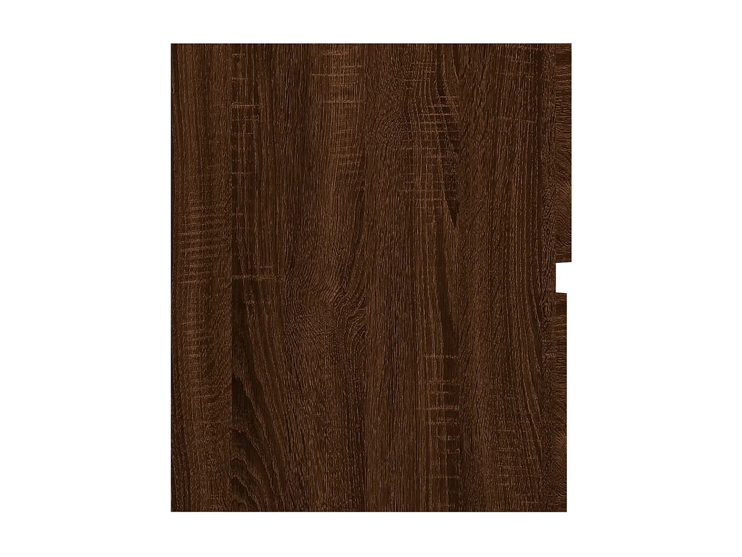 Ensemble de meubles de salle de bain 2 pcs Chêne marron