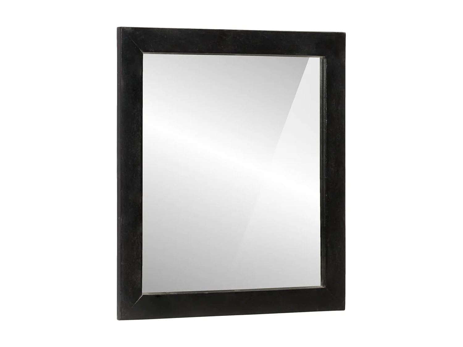 Ensemble de meubles salle de bain 2 pcs fer et bois de manguier