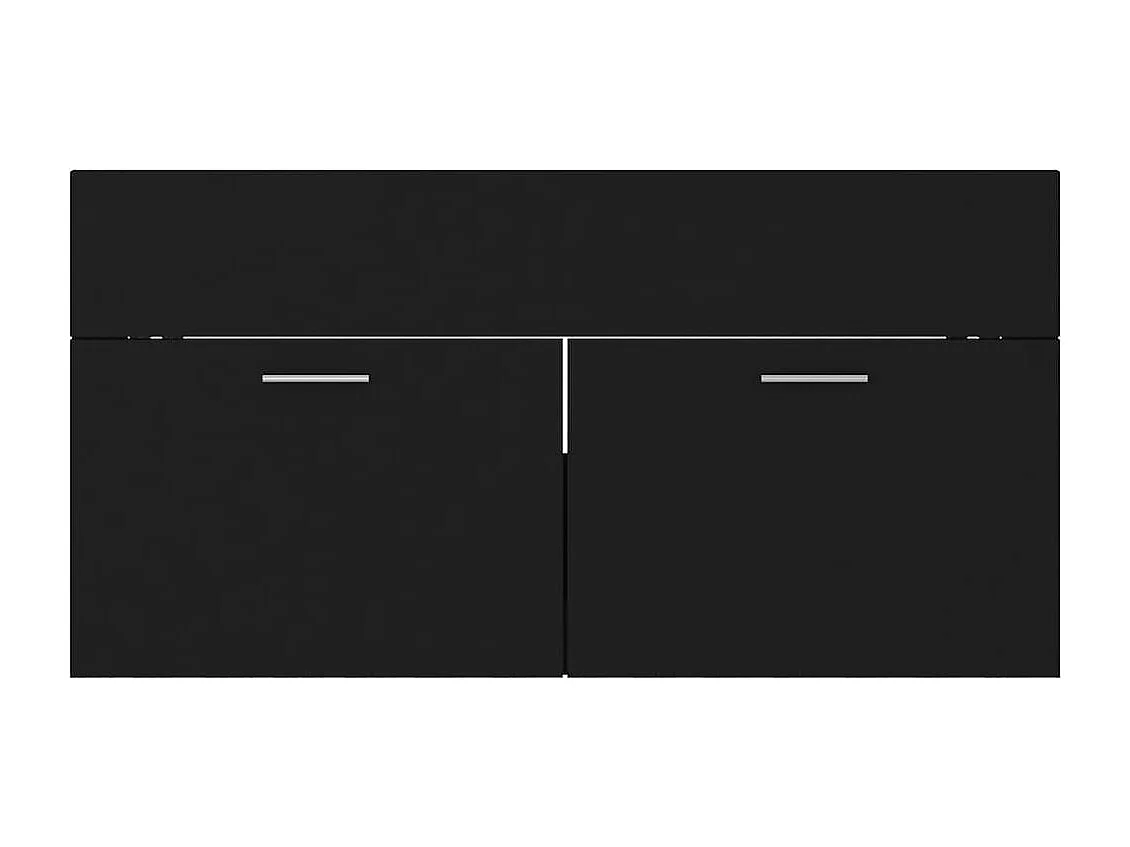 Ensemble de meubles de salle de bain Noir 24