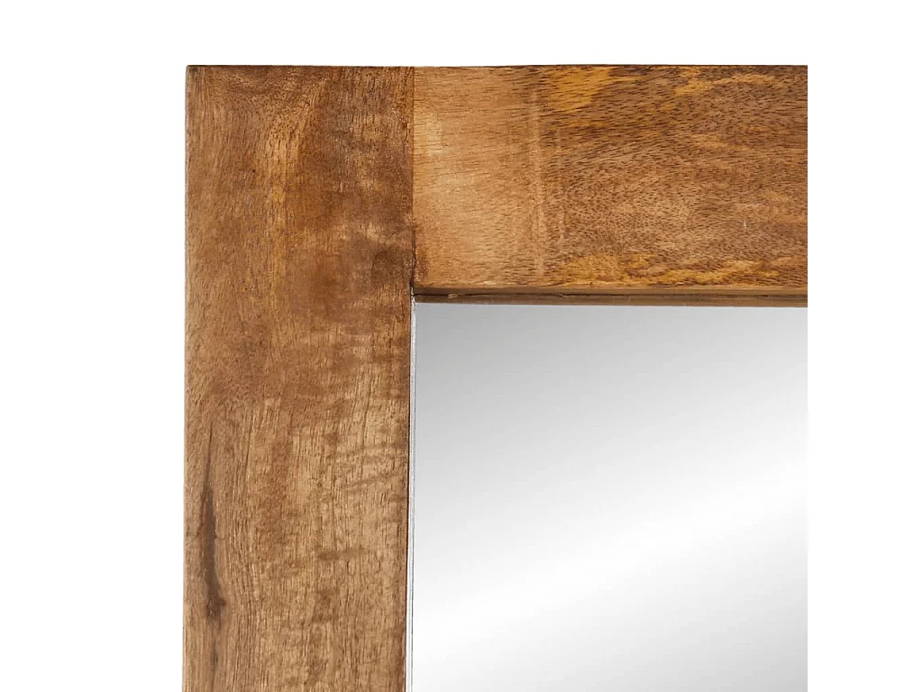 Ensemble de meubles salle de bain 2 pcs bois de manguier massif