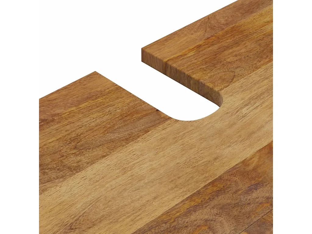 Ensemble de meubles de salle de bain 4 pcs bois manguier massif