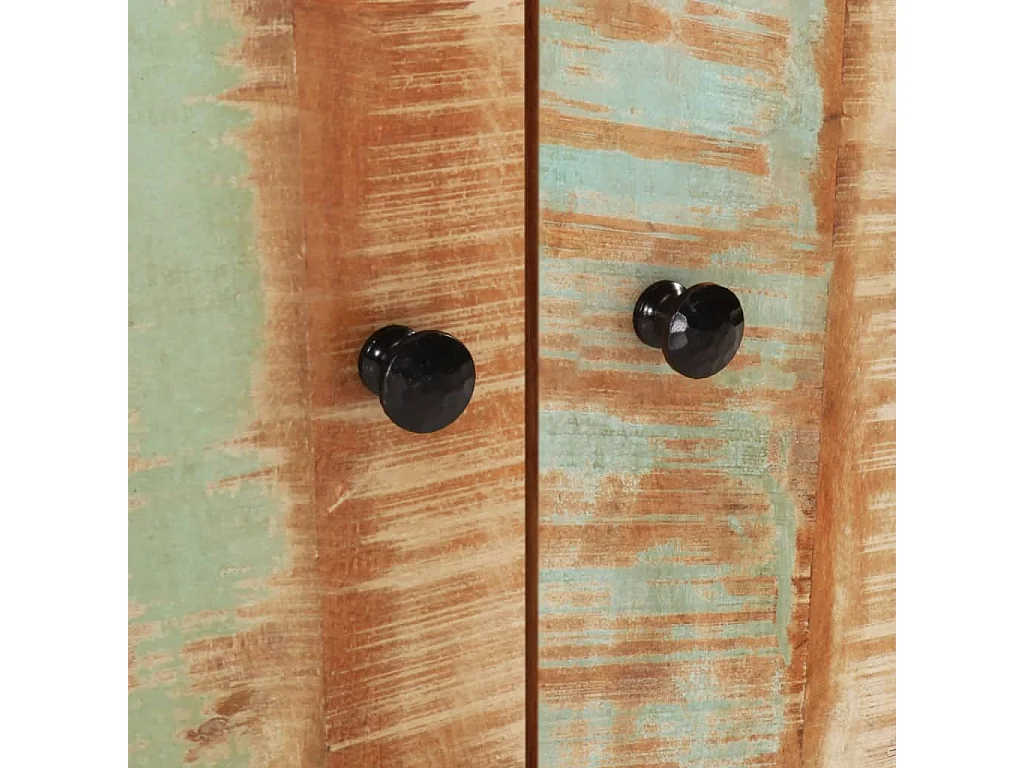 Wastafelkast 62x33x58 cm massief recycled hout en bewerkt hout