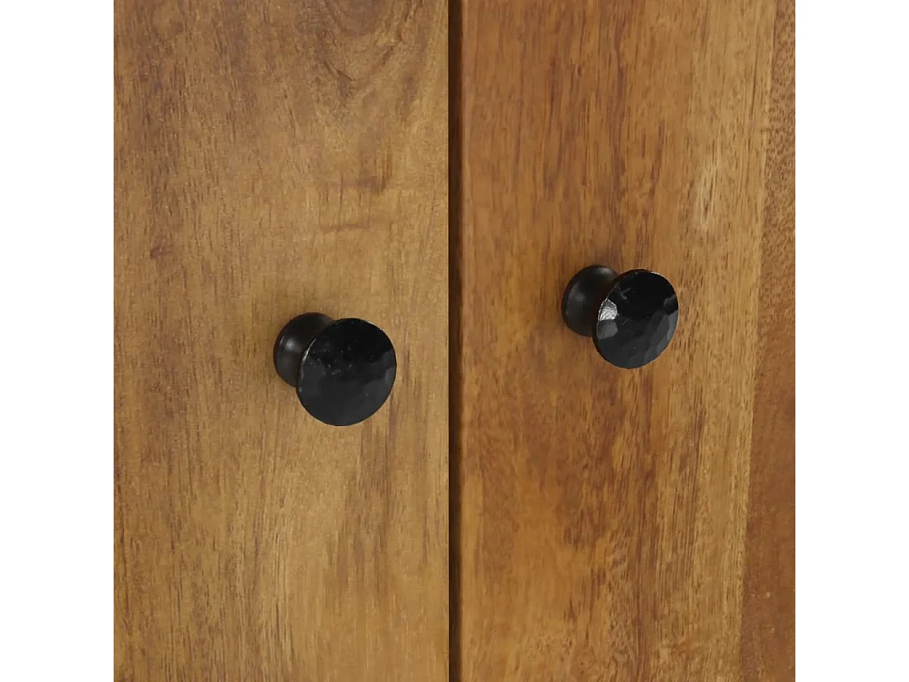 Meuble d'évier 62x33x58 bois de manguier et d'ingénierie