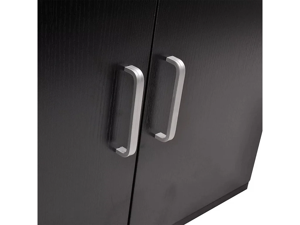 Meubles de salle de bains trois pièces Noir