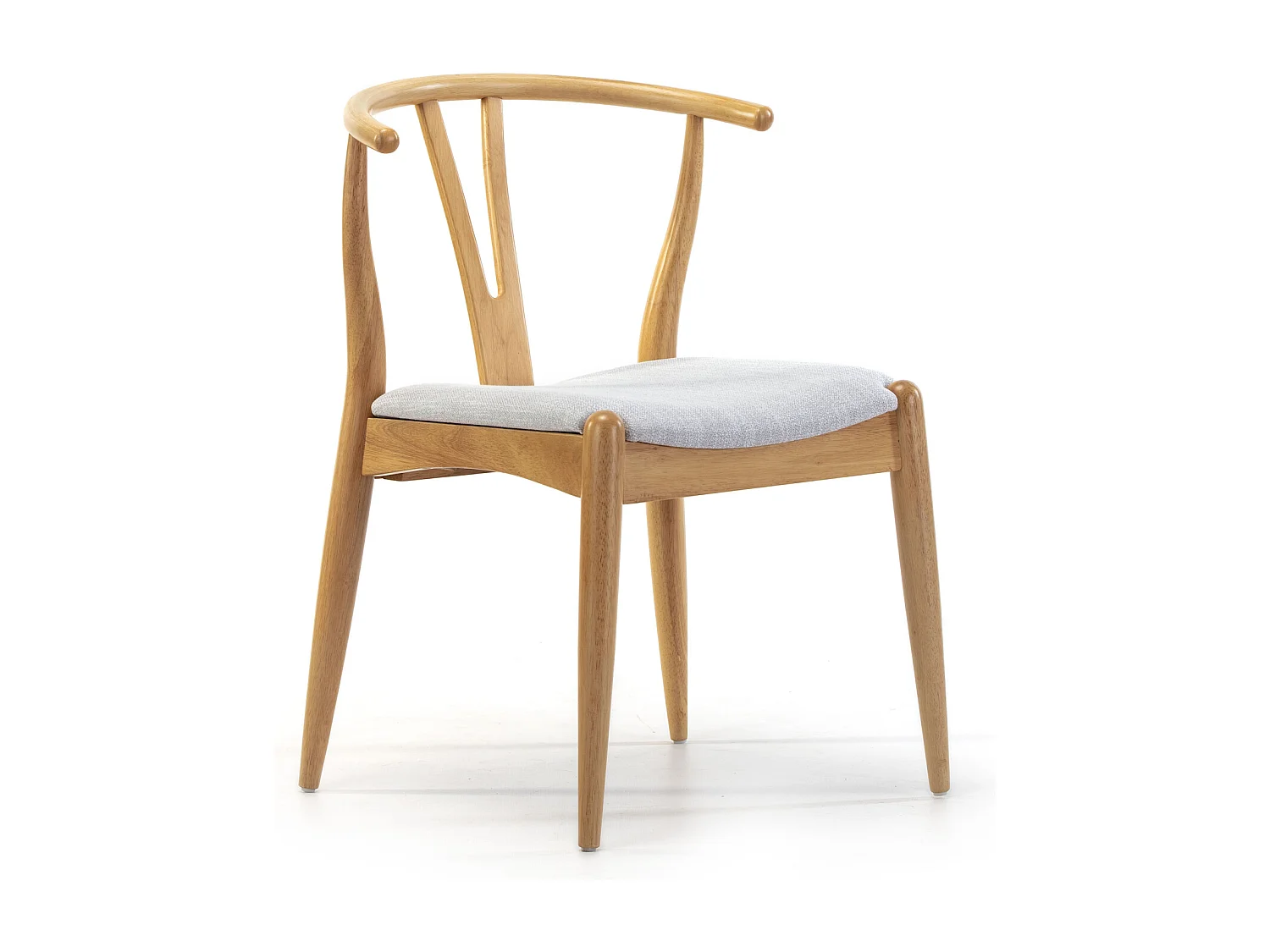 Ensemble table 80x80 cm et 4 chaises de salle à manger Rustic Chêne