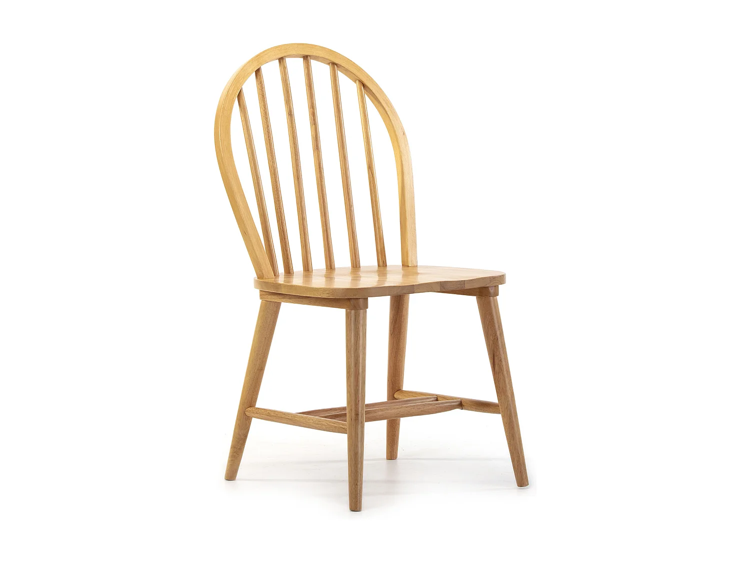 Ensemble table 80x80 cm et 4 chaises de salle à manger en Clarck Chêne