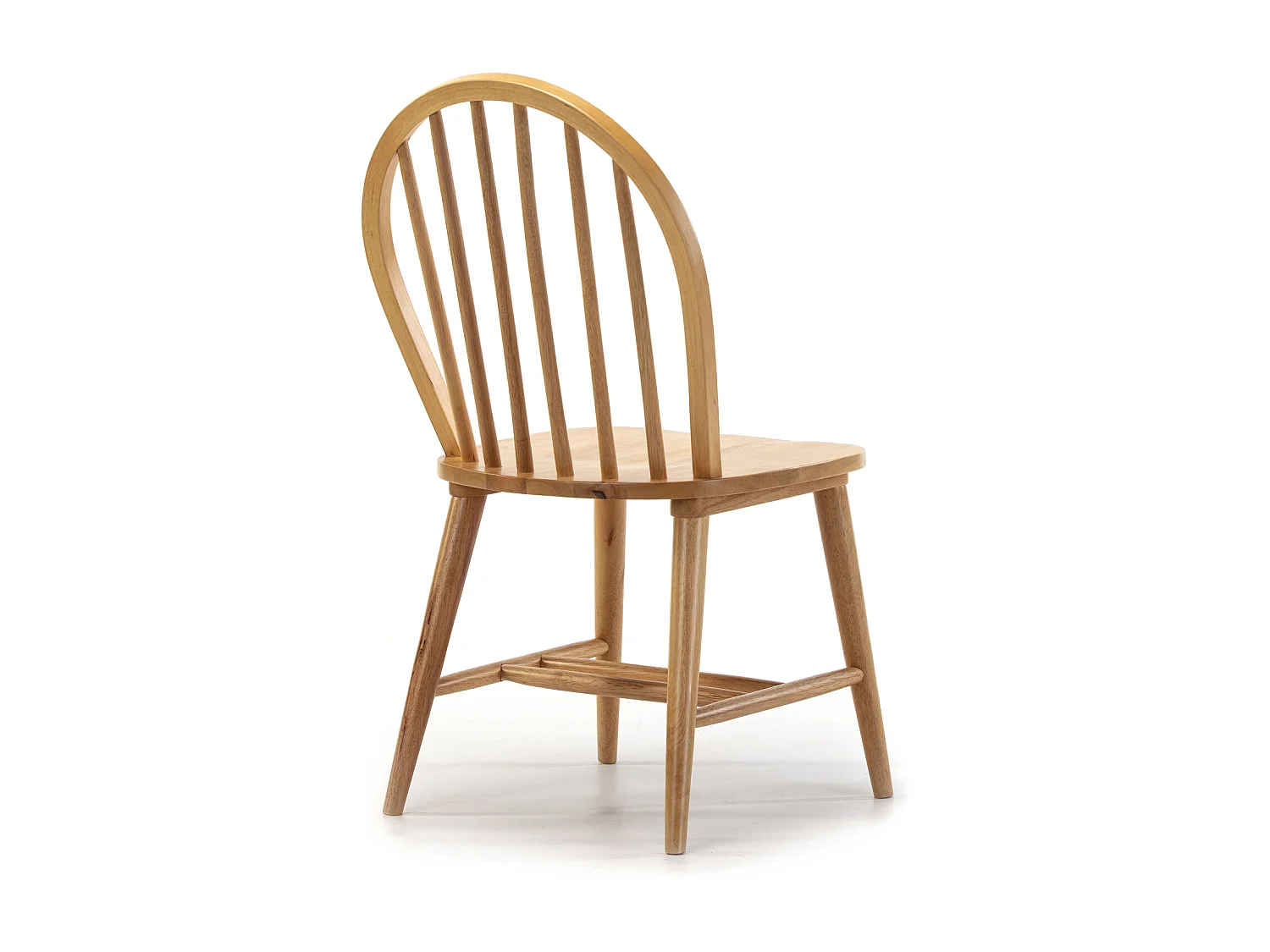 Ensemble table 80x80 cm et 4 chaises de salle à manger en Clarck Chêne