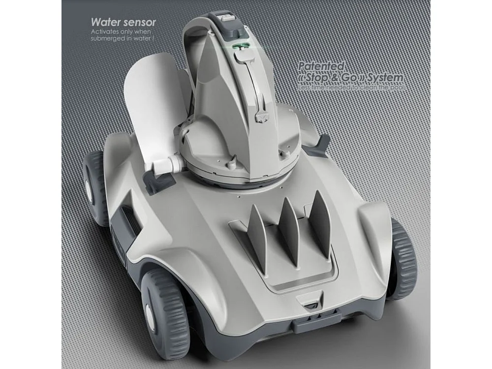 Robot pulitore per piscina Batteria 90 min Kokido Sleeve X Serbatoio 4 litri Cordle