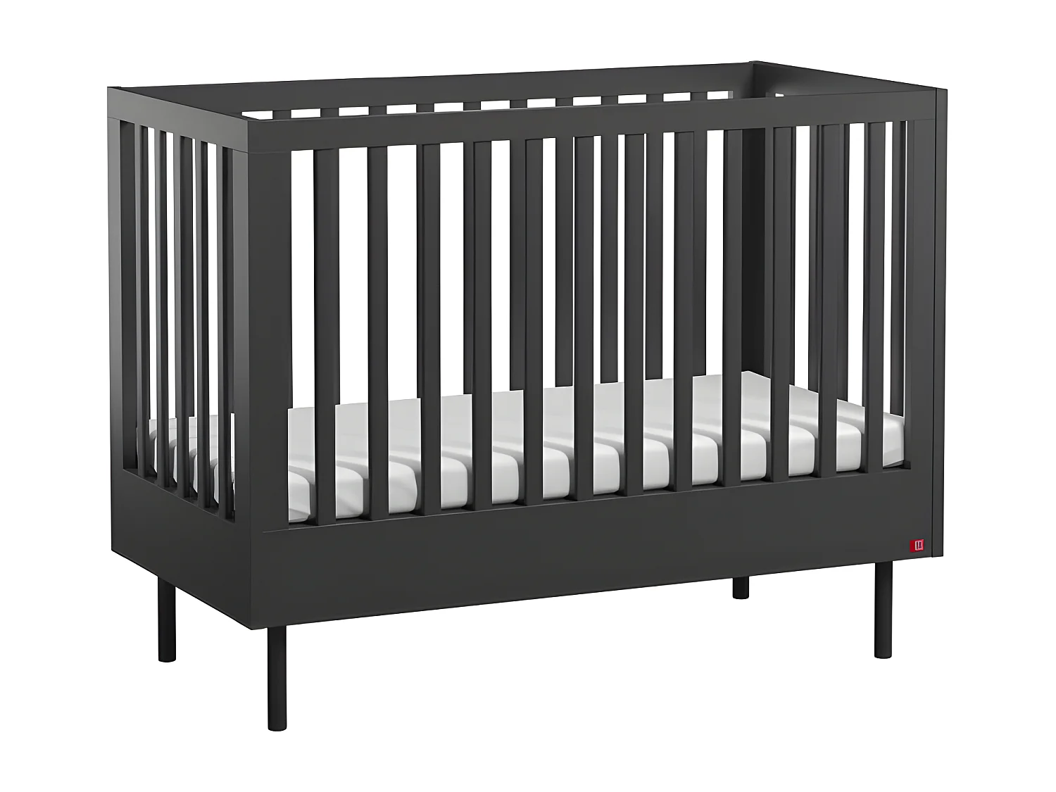 Lit bébé et Armoire Cute Noir