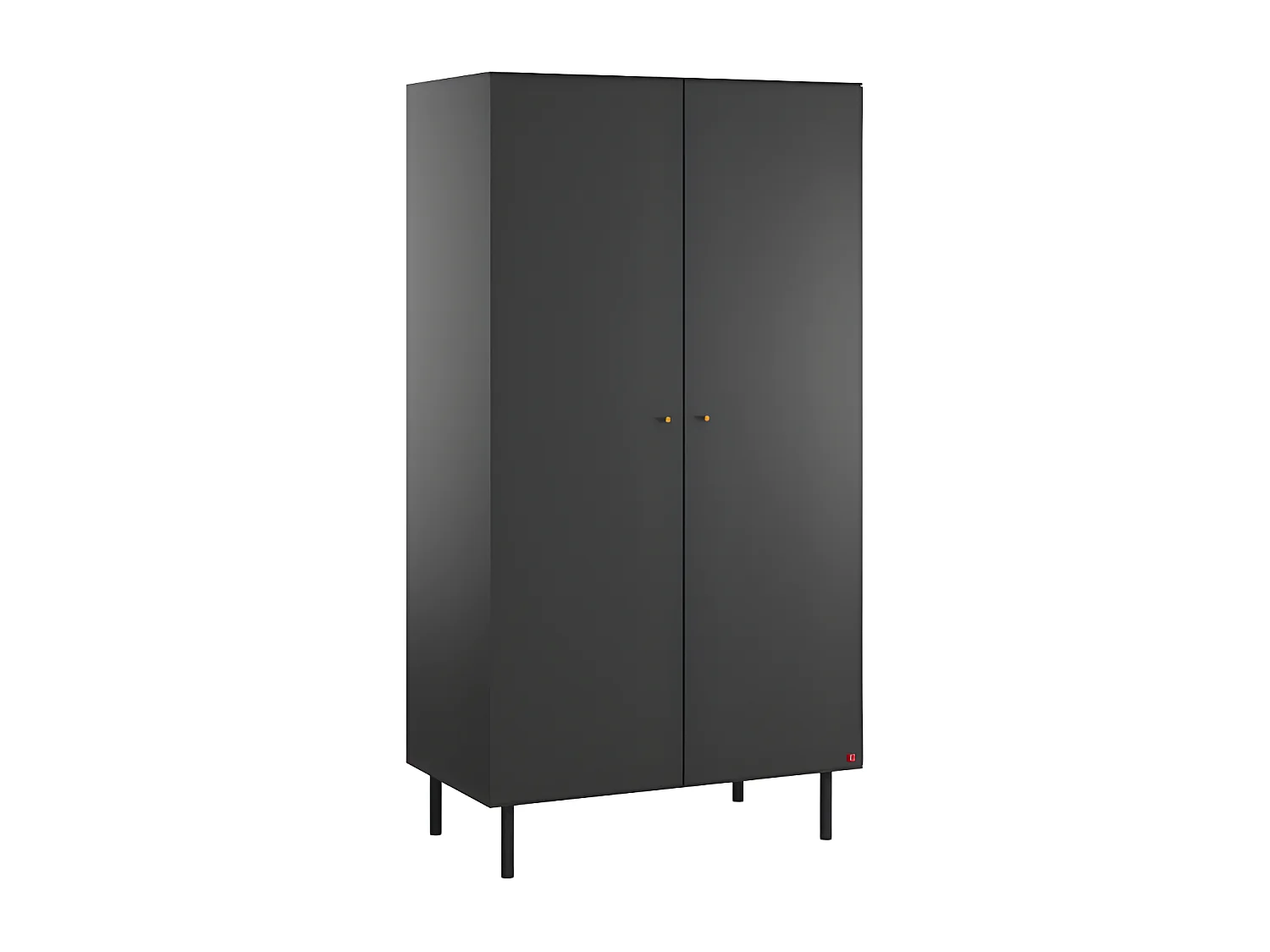 Lit bébé et Armoire Cute Noir