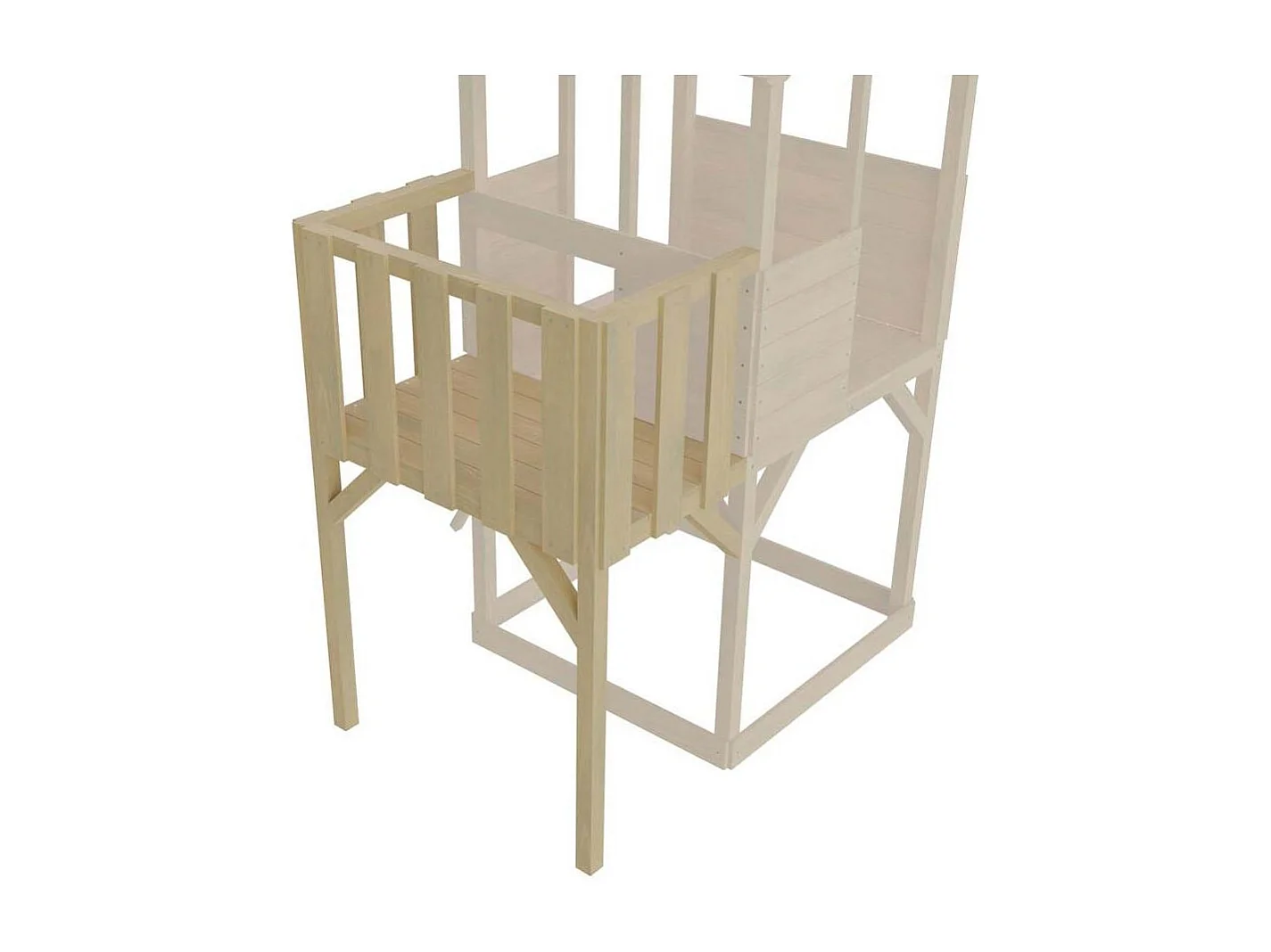 Balcon pour cabane Tower