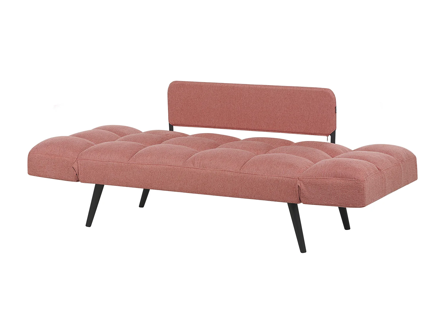 Canapé-lit BREKKE Tissu Rose 2 places