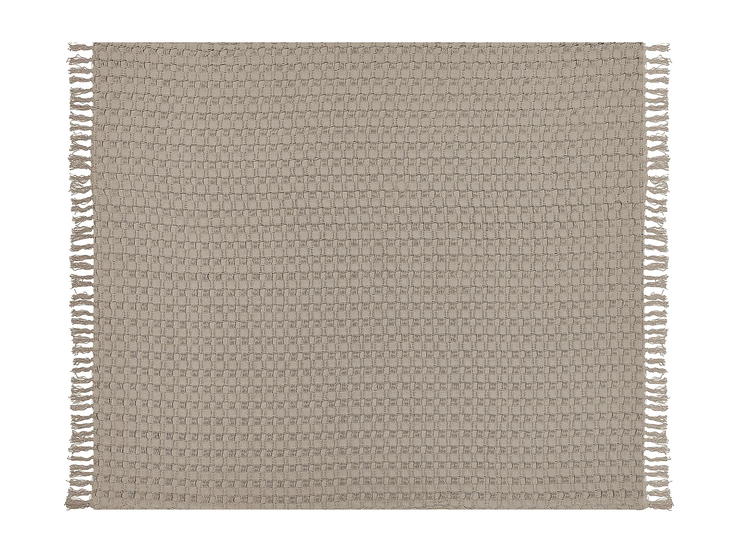 Couvre-lits BERE Coton 220 x 240 cm Taupe