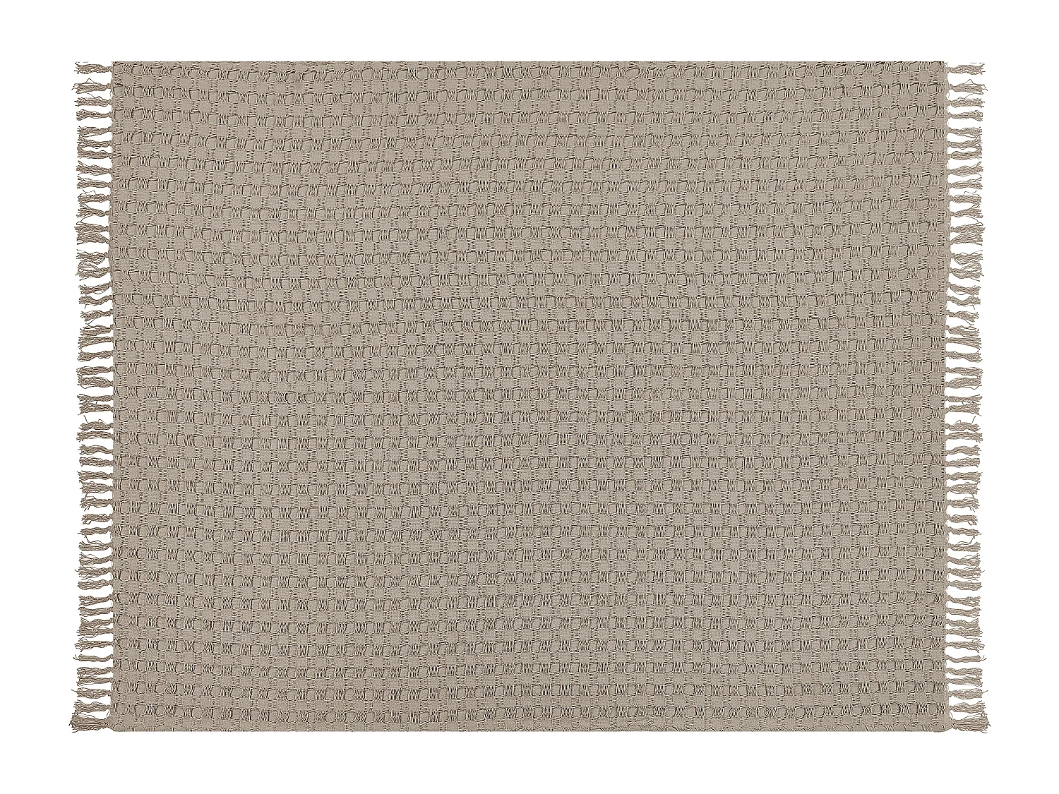 Couvre-lits BERE Coton 150 x 200 cm Taupe