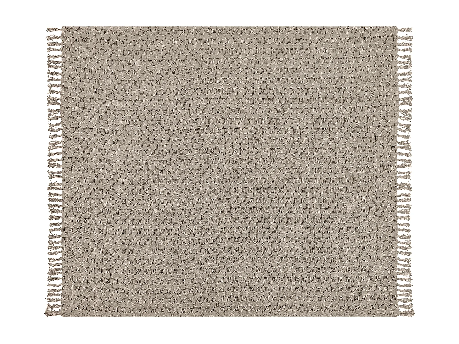 Sprei BERE Katoen 200 x 220 cm Taupe