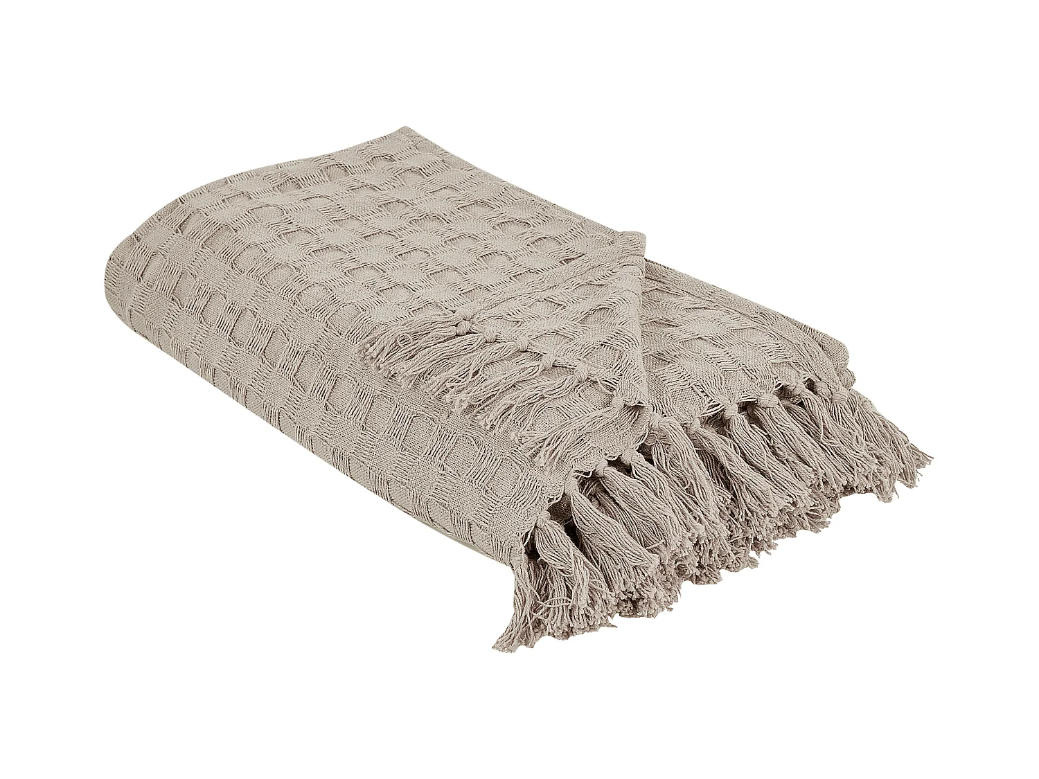 Couvre-lits BERE Coton 200 x 220 cm Taupe