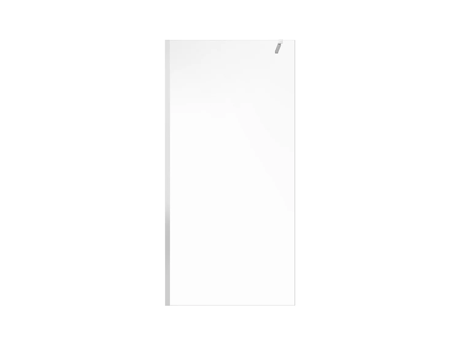 Ścianka prysznicowa do kabiny walk-in - Chrom - 120 x 200 cm - DAREN