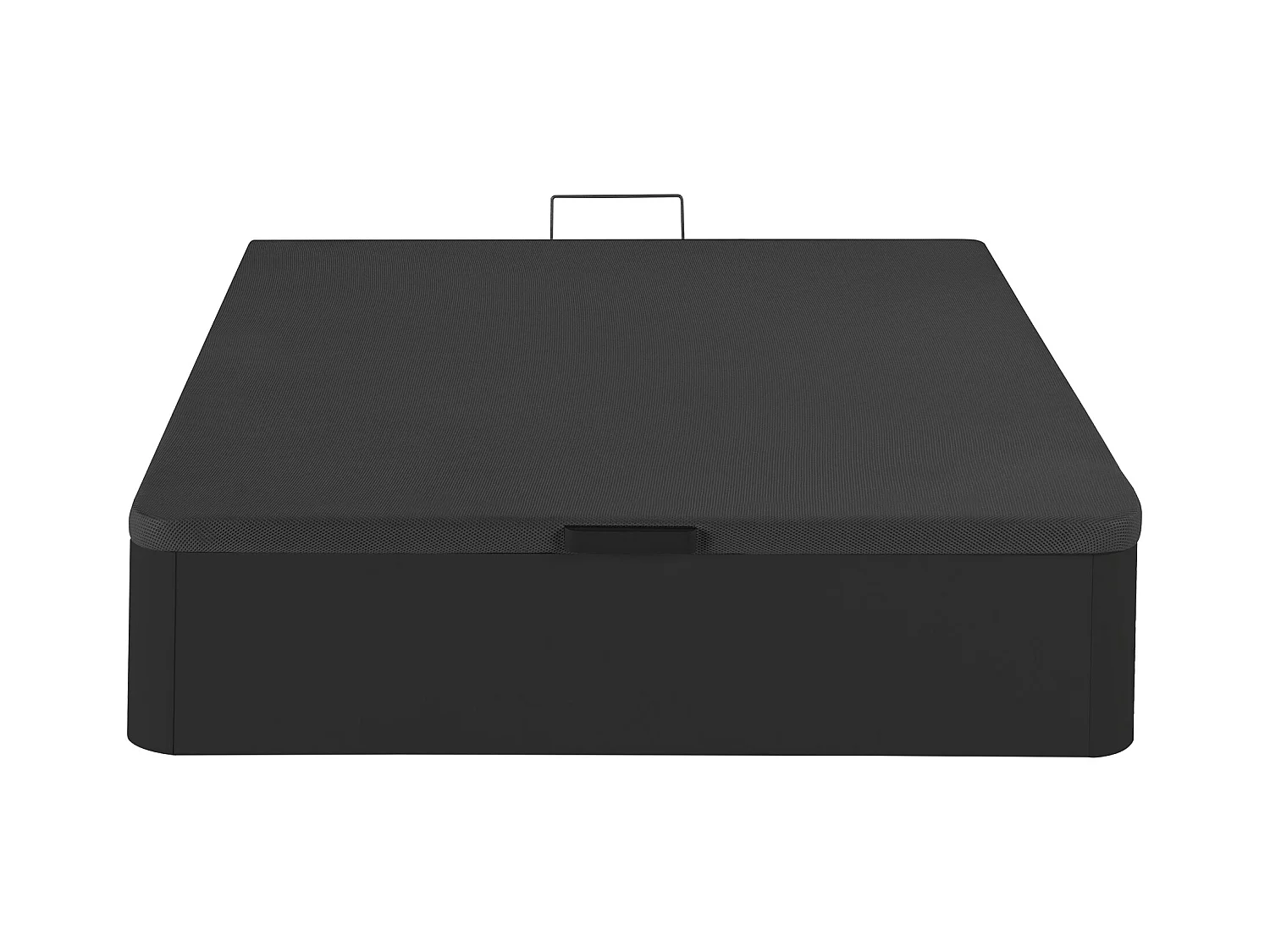 Canapé abatible 140 x 200 cm - Negro mate - HESTIA de YSMÉE