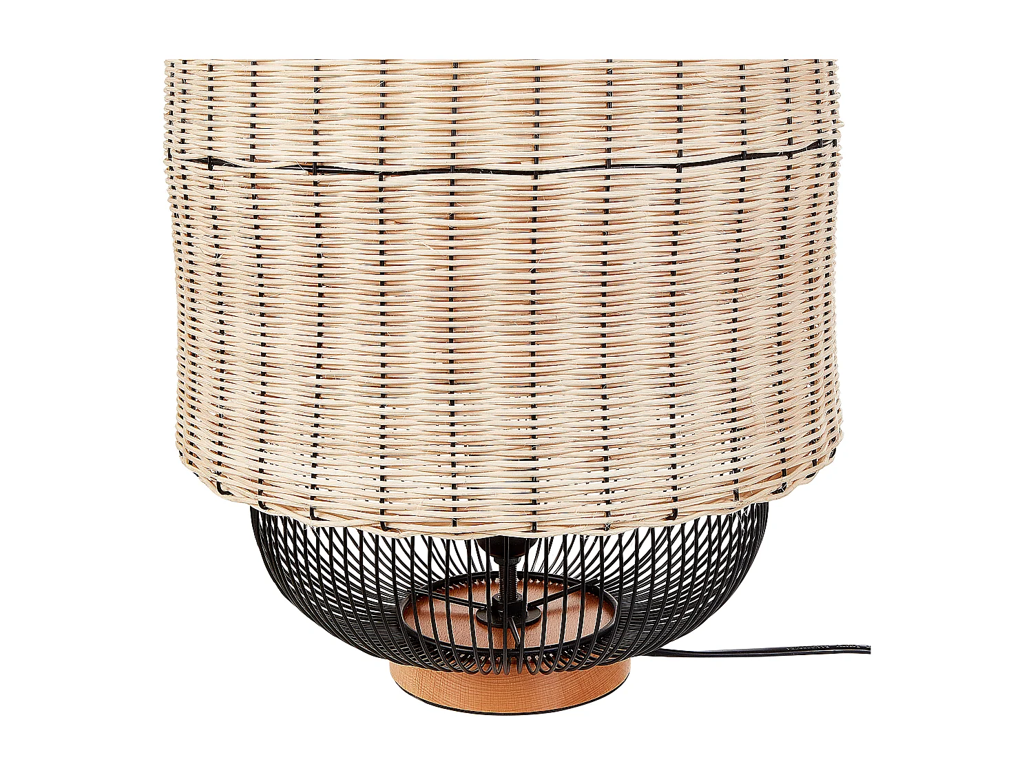 Lampada da tavolo TANGANYIKA Rattan Naturale