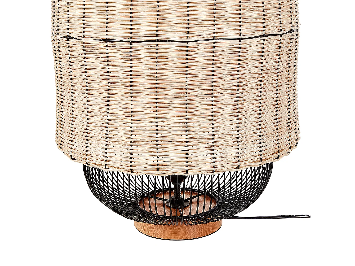 Lampada da tavolo TANGANYIKA Rattan Naturale