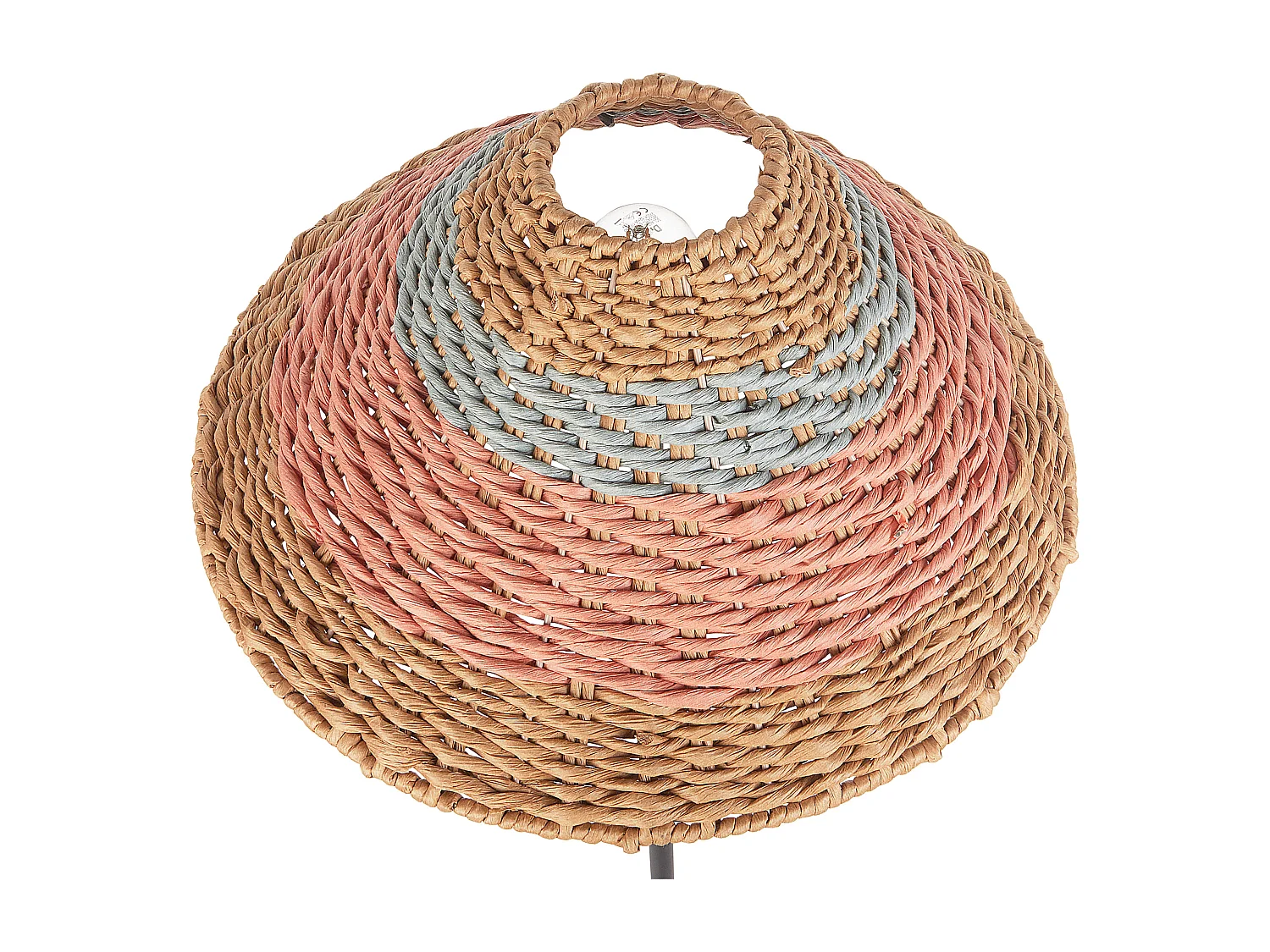 Lampadaire KYOGA Corde en papier Beige