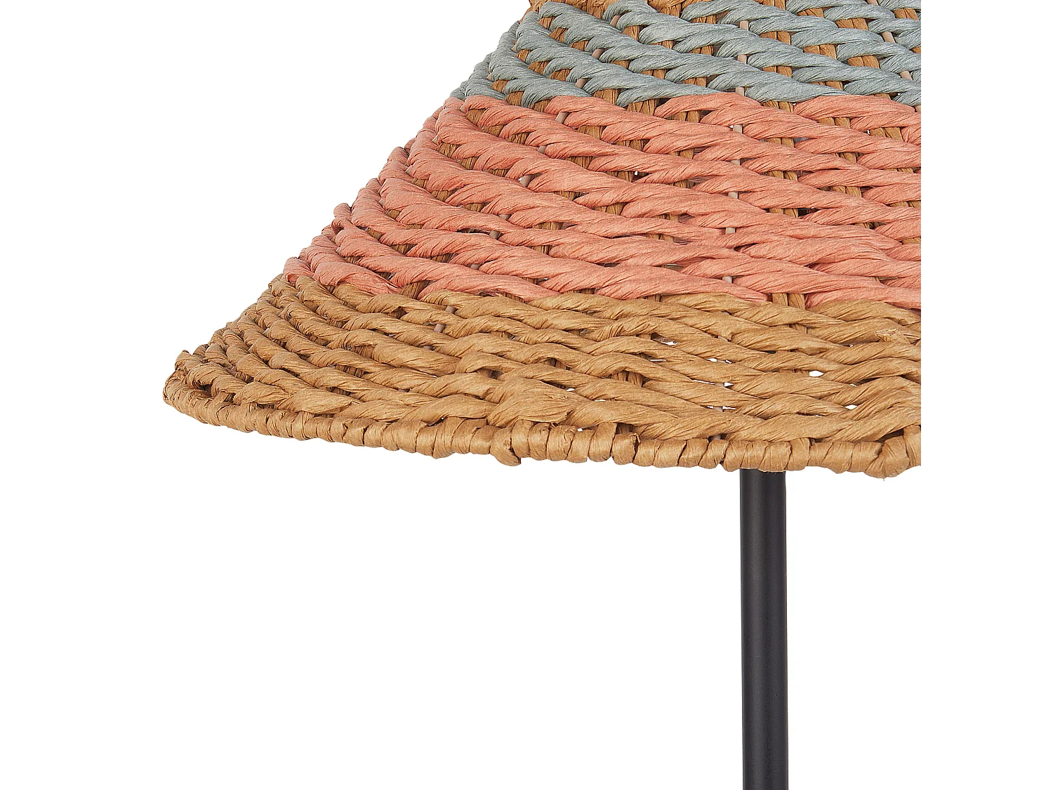 Lampadaire KYOGA Corde en papier Beige