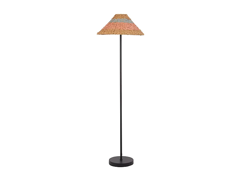 Lampada da pavimento KYOGA Corda di carta Beige