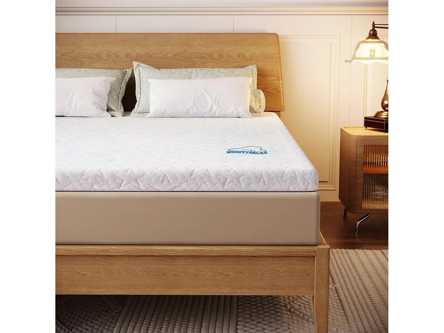 Colchón de gel con memoria de forma-140*200*6